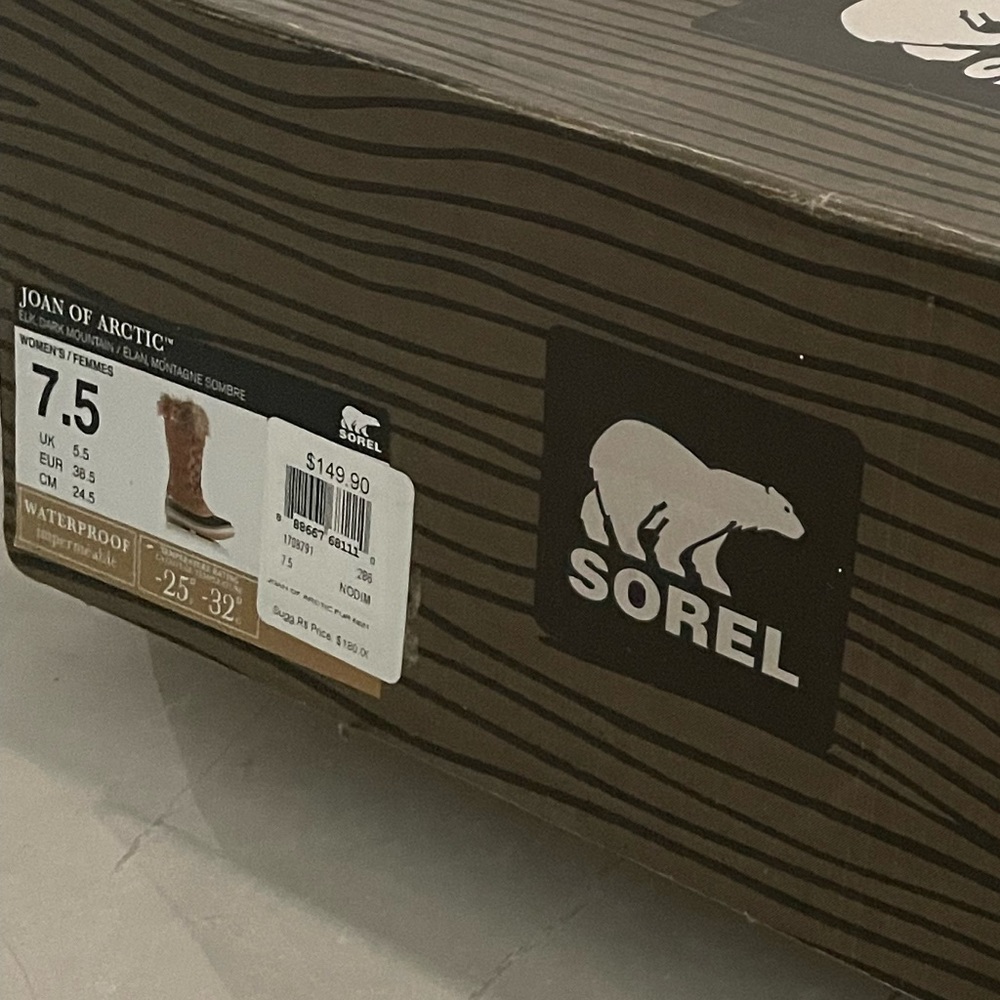 Sorel Joan of  Artic boots size 7.5 Snow/Ski - Picture 3 of 6